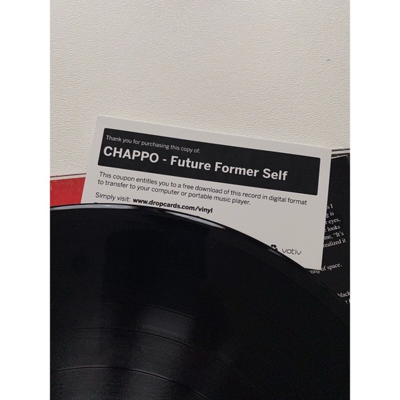 Chappo Future Former Self LP 2015 Shrink Hype Sticker Votive Music NM - Picture 10 of 10